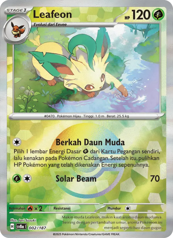 Leafeon card image