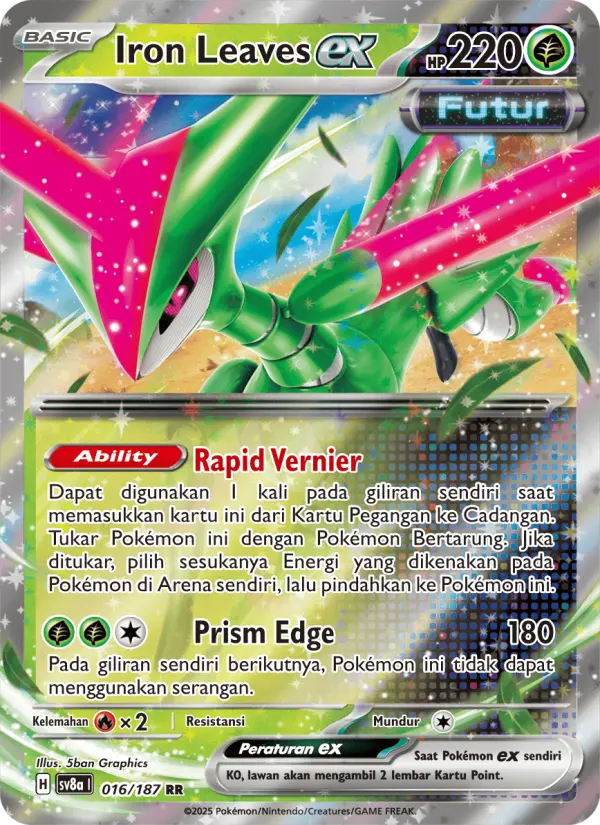 Iron Leaves ex card image