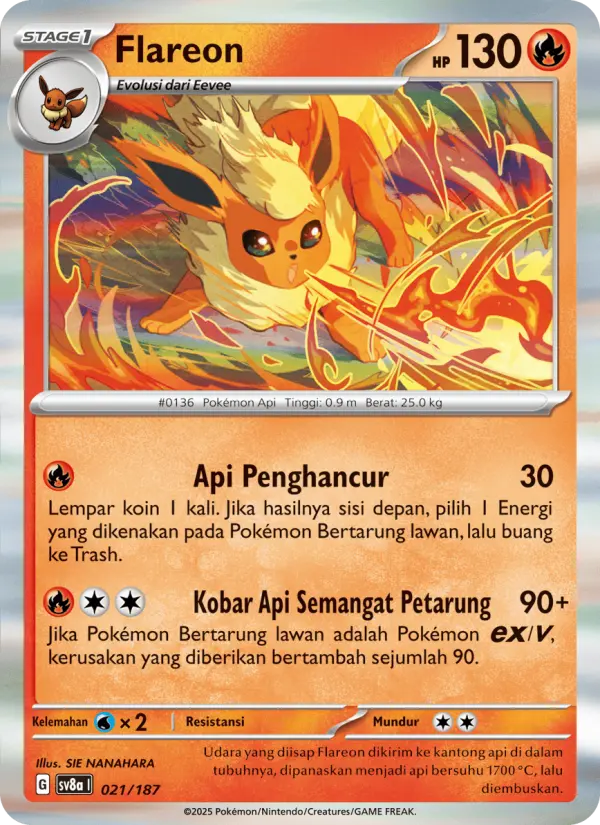 Flareon card image