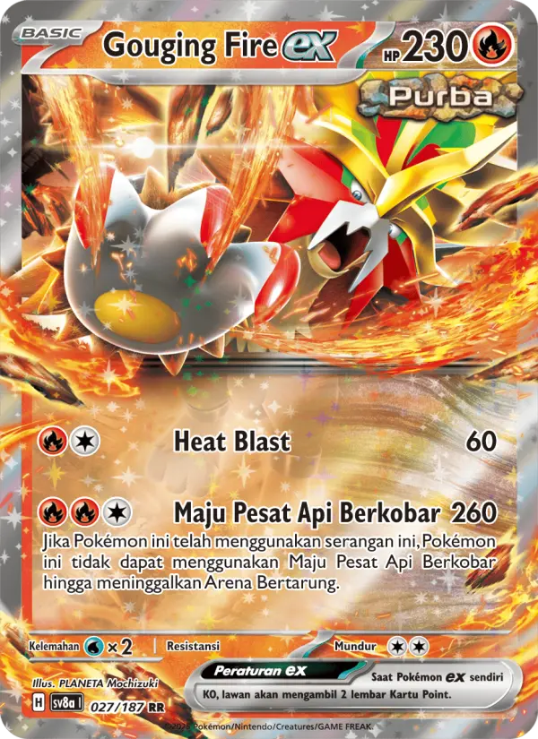 Gouging Fire ex card image