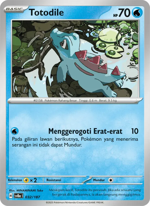 Totodile card image