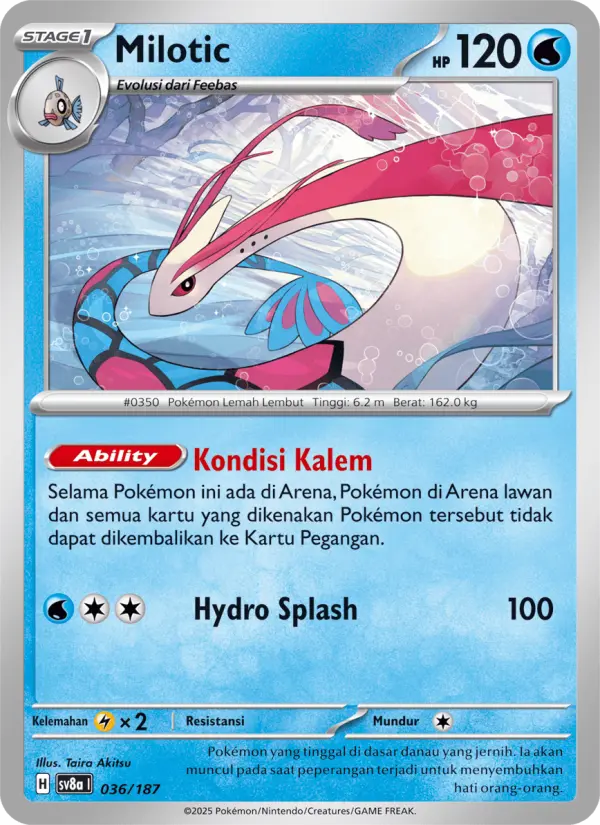 Milotic card image
