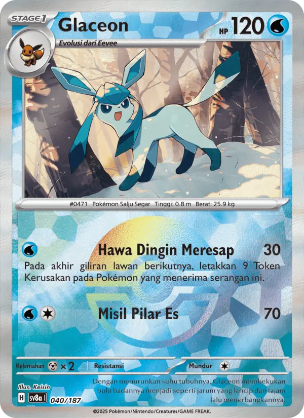 Glaceon card image