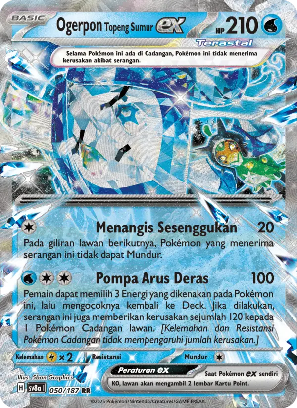 Ogerpon Topeng Sumur ex card image
