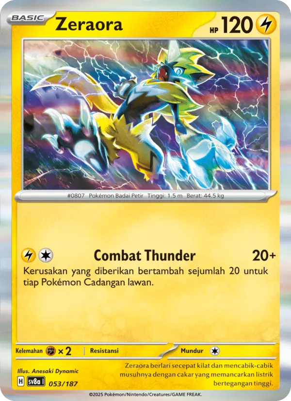 Zeraora card image