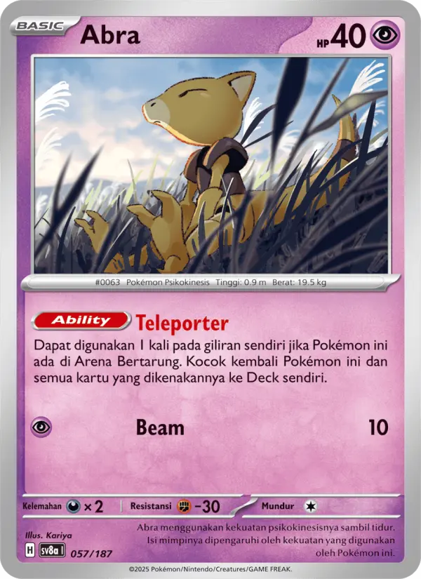 Abra card image