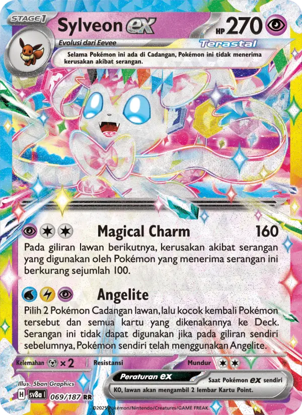 Sylveon ex card image