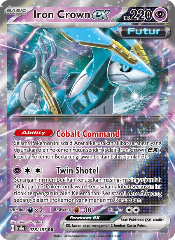 Iron Crown ex card image