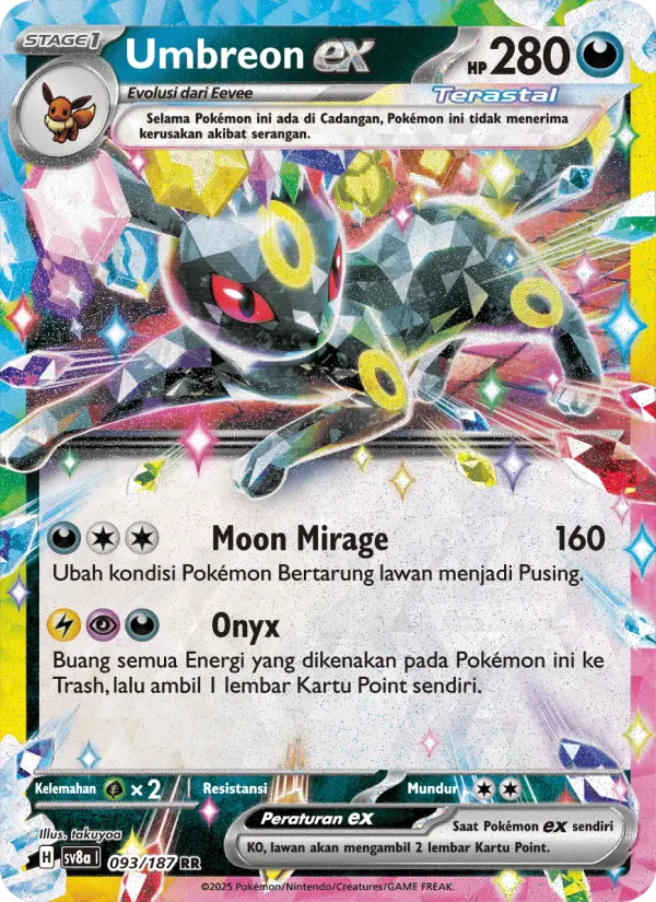 Umbreon ex card image
