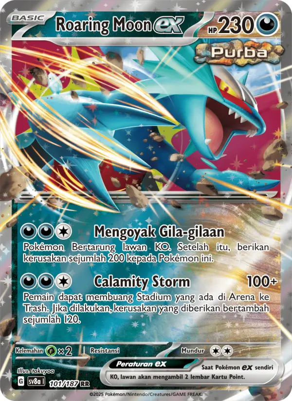 Roaring Moon ex card image