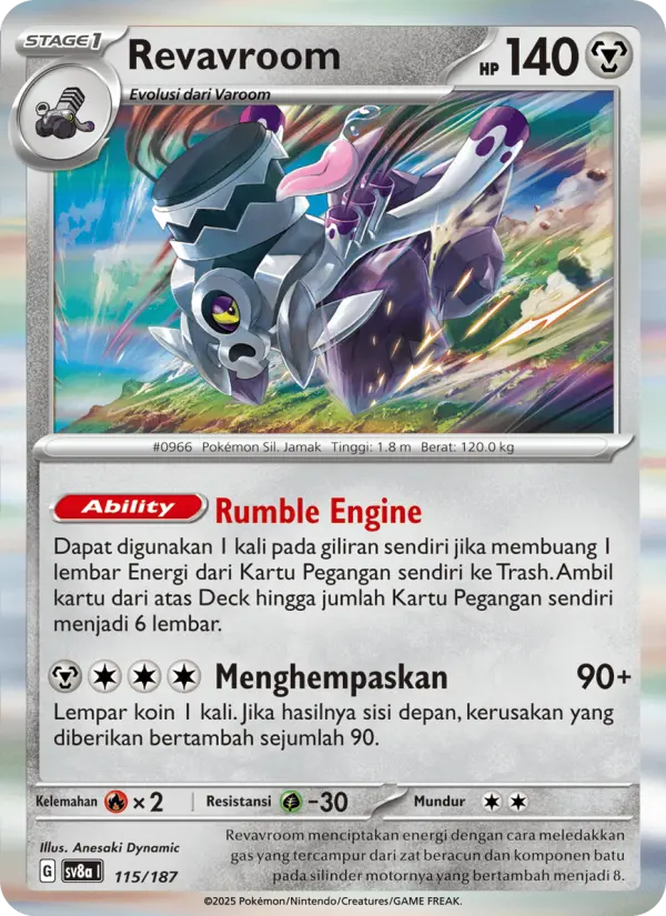 Revavroom card image