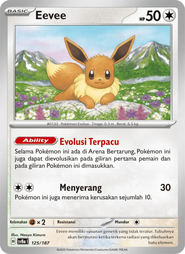 Eevee card image