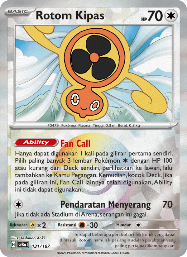 Rotom Kipas card image