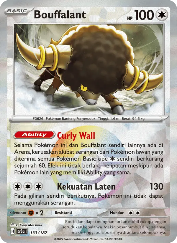 Bouffalant card image