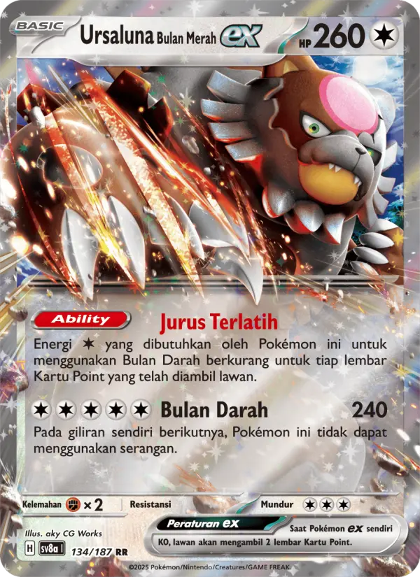 Ursaluna Bulan Merah ex card image