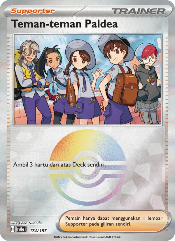 Teman-teman Paldea card image