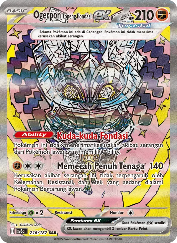Ogerpon Topeng Fondasi ex card image