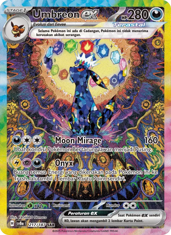 Umbreon ex card image