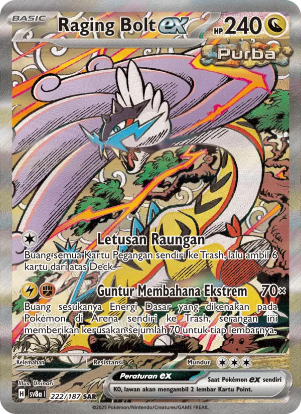 Raging Bolt ex card image