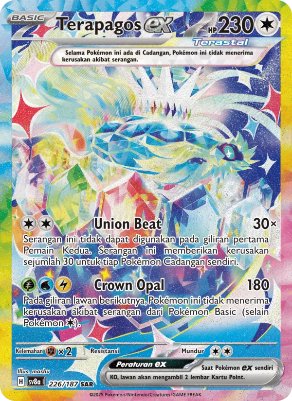 Terapagos ex card image