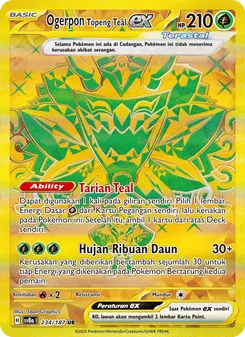Ogerpon Topeng Teal ex