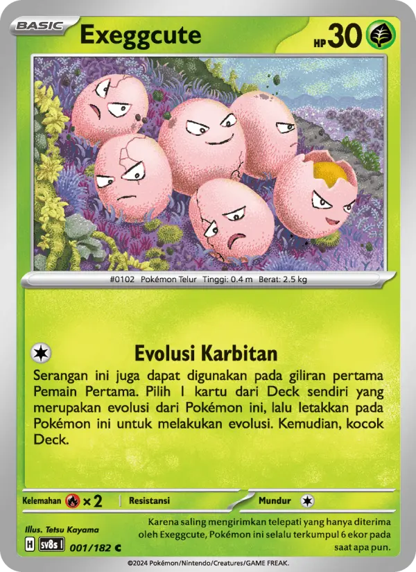 Exeggcute card image