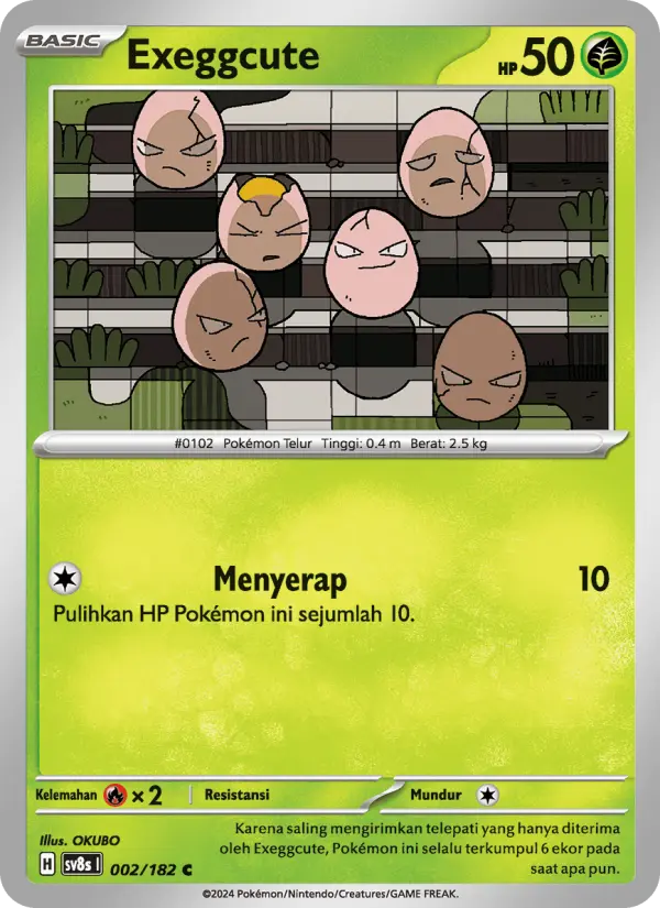 Exeggcute card image