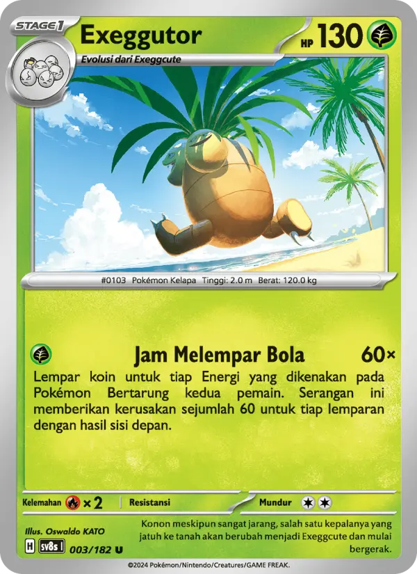 Exeggutor card image