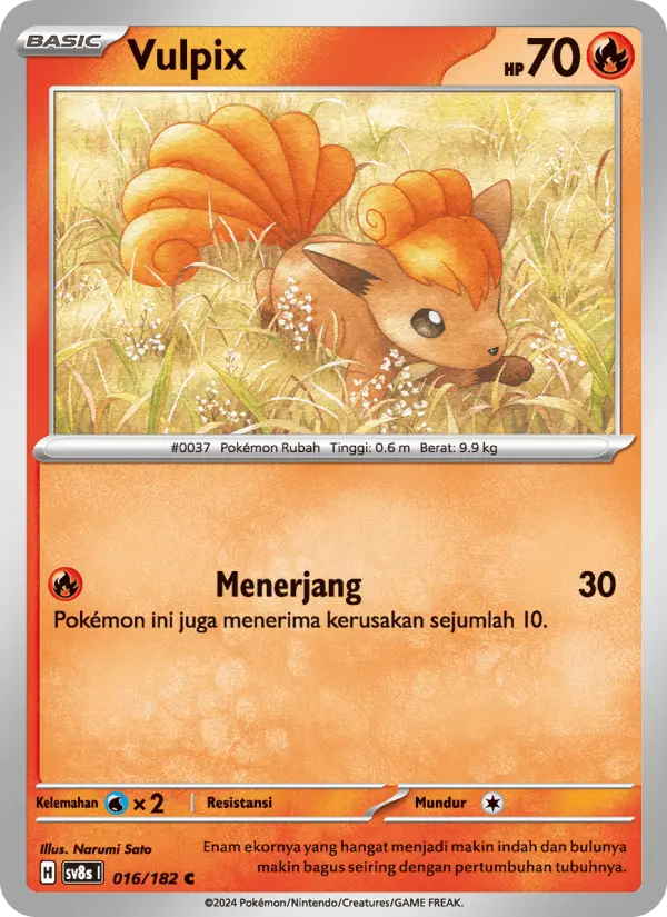 Vulpix card image