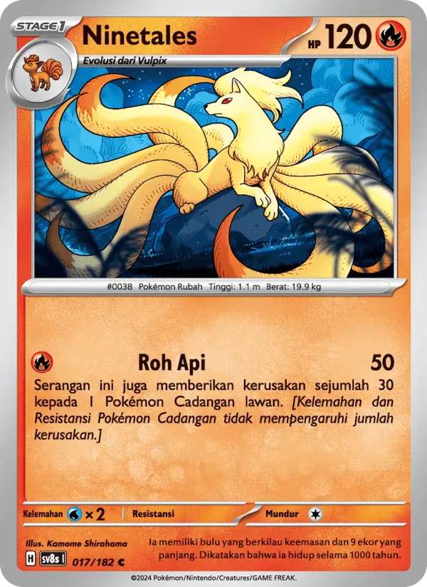 Ninetales card image