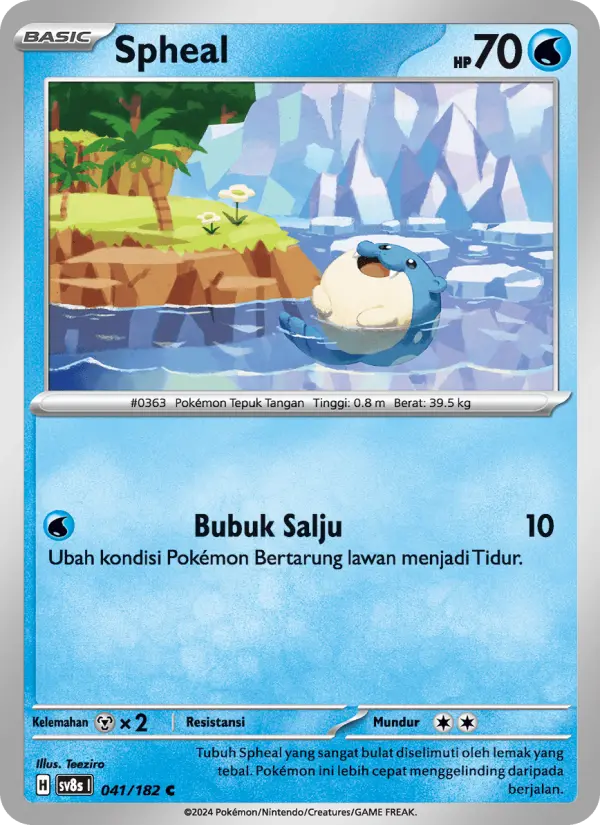 Spheal card image