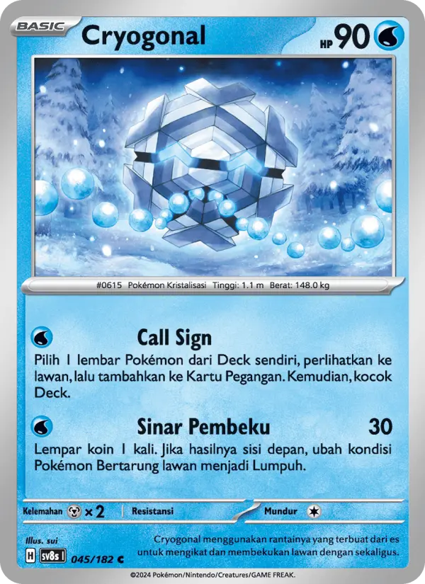 Cryogonal card image