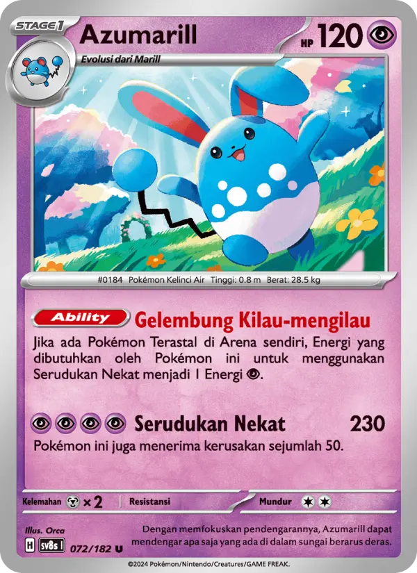Azumarill card image