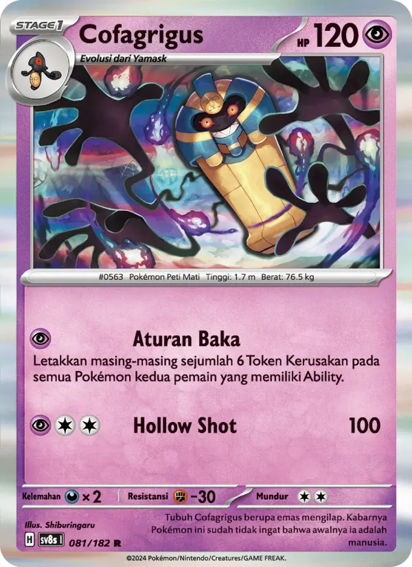 Cofagrigus card image