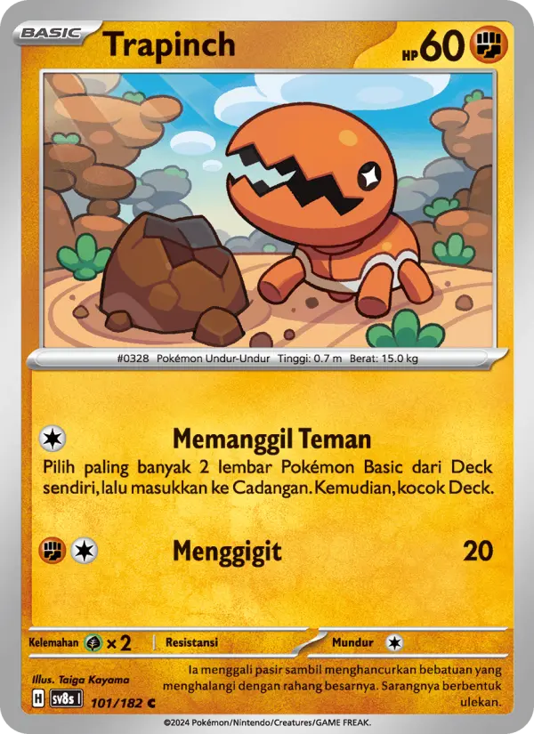 Trapinch card image