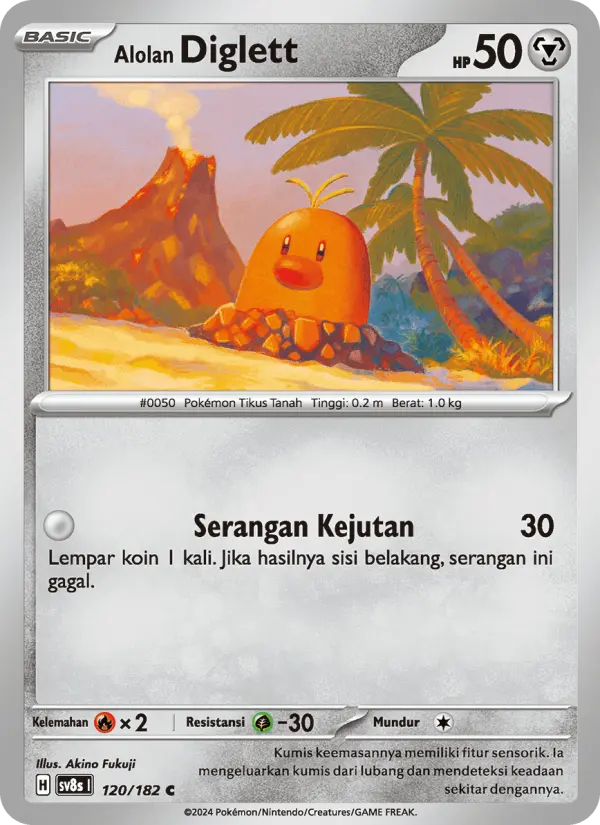 Alolan Diglett card image