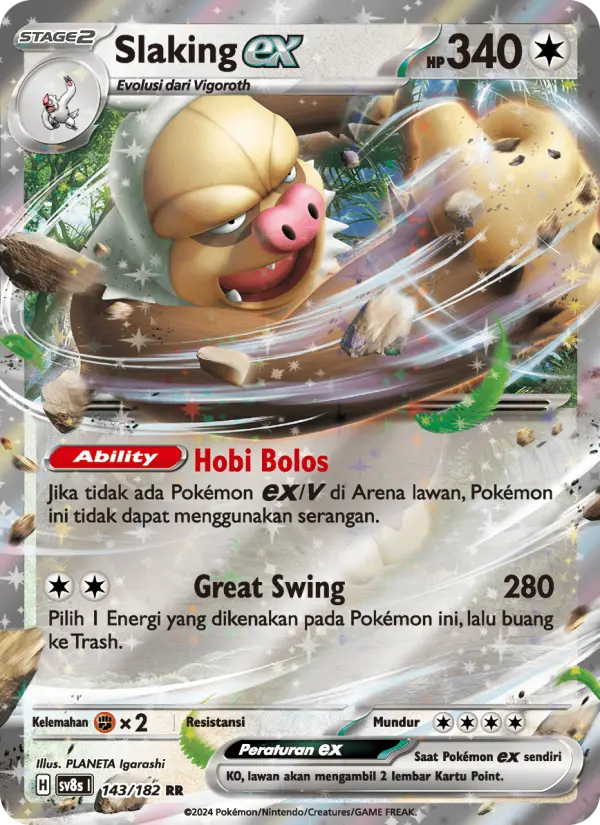 Slaking ex card image