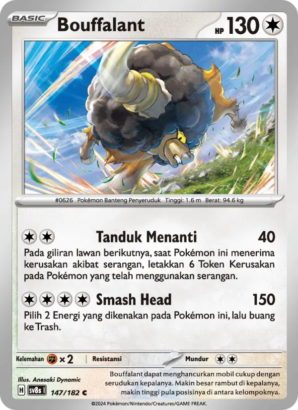 Bouffalant card image