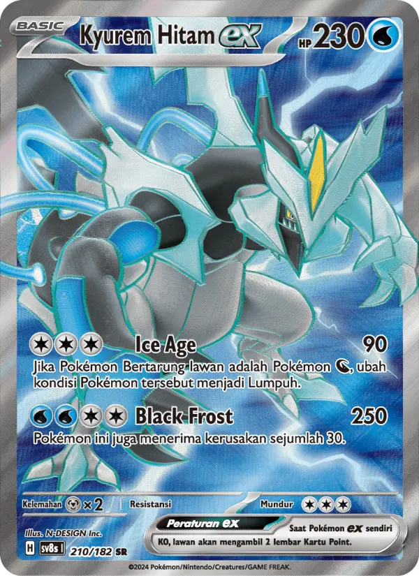 Kyurem Hitam ex card image