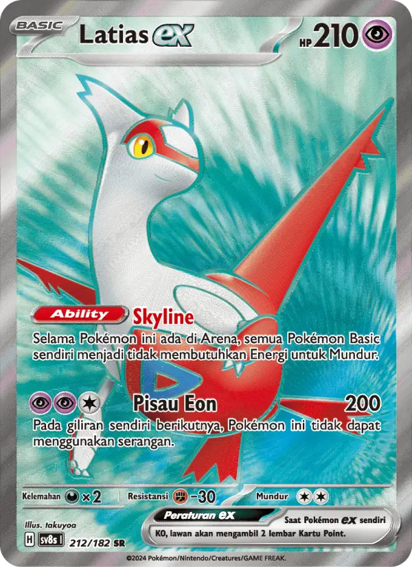 Latias ex card image