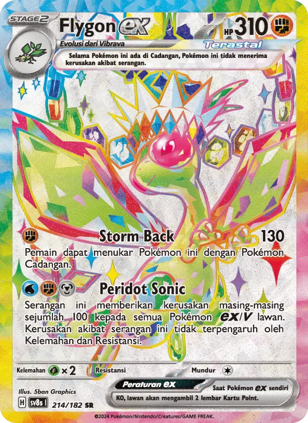 Flygon ex card image