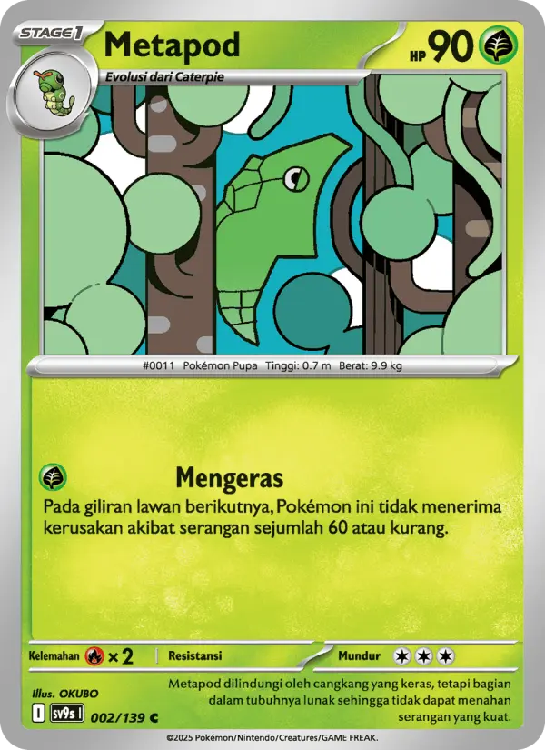 Metapod card image