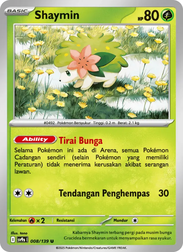 Shaymin card image