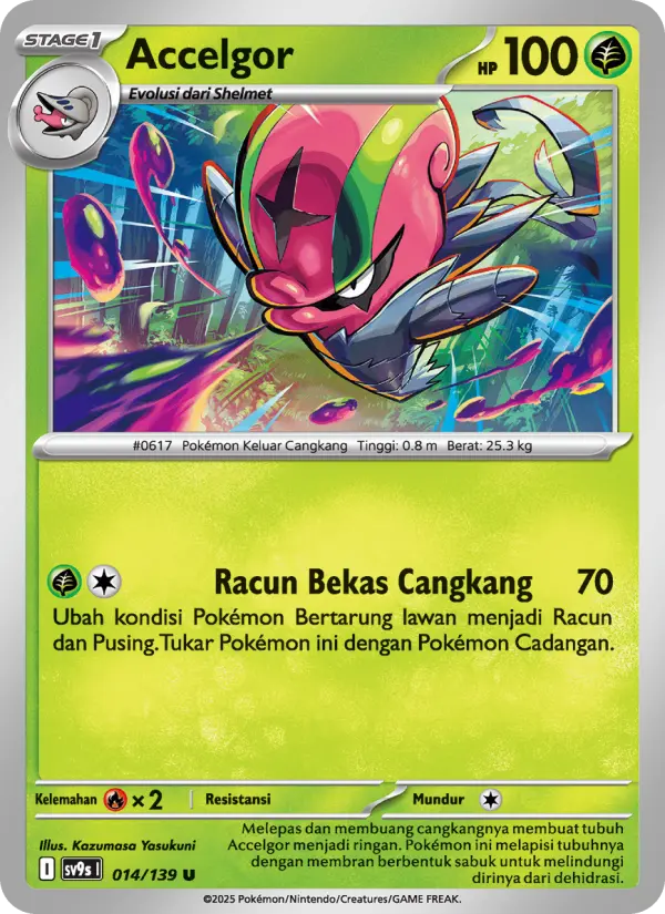 Accelgor card image