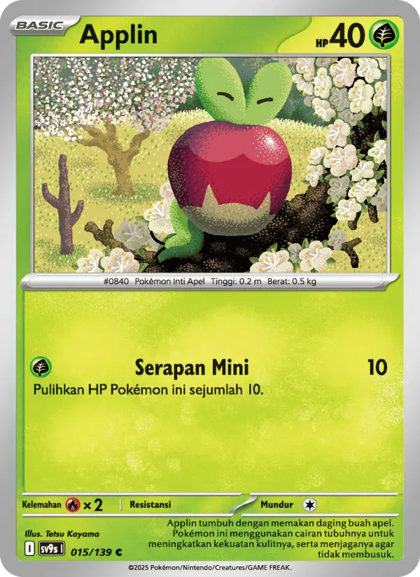 Applin card image