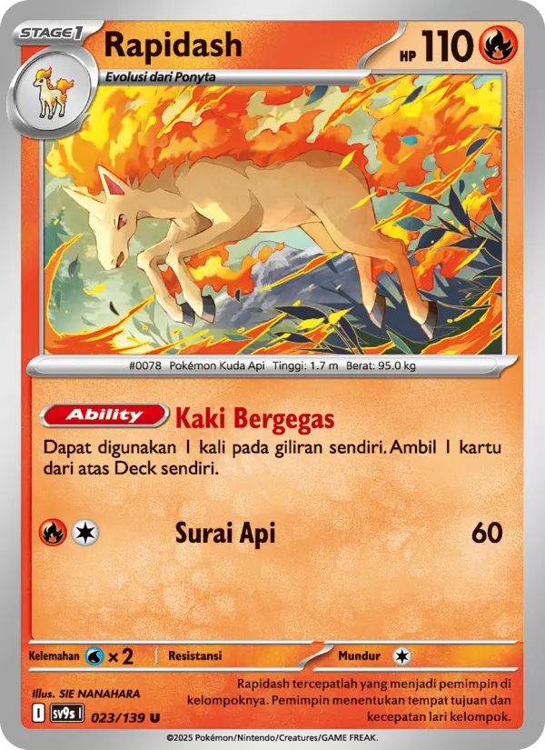 Rapidash card image