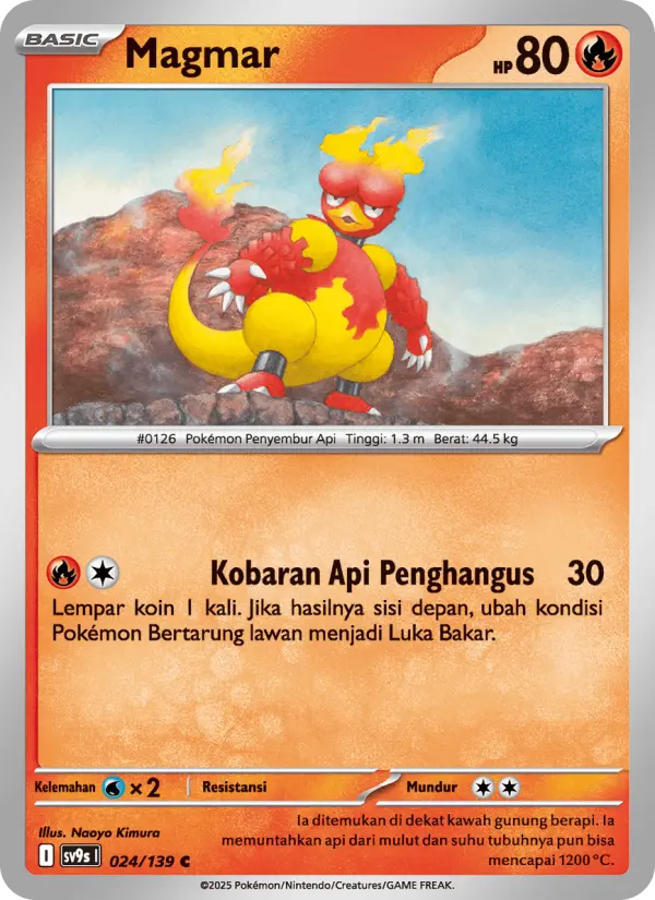 Magmar card image