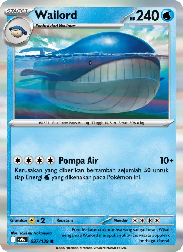 Wailord card image