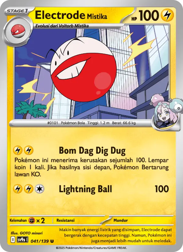 Electrode <Mistika> card image