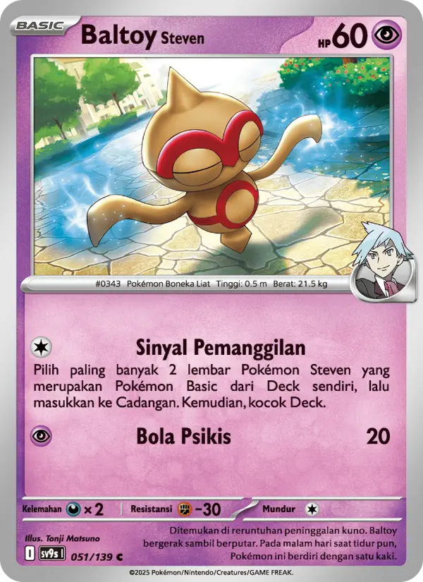 Baltoy <Steven> card image